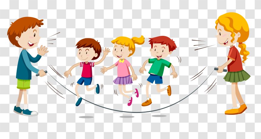Jump Ropes Jumping Child Clip Art - Smile Transparent PNG