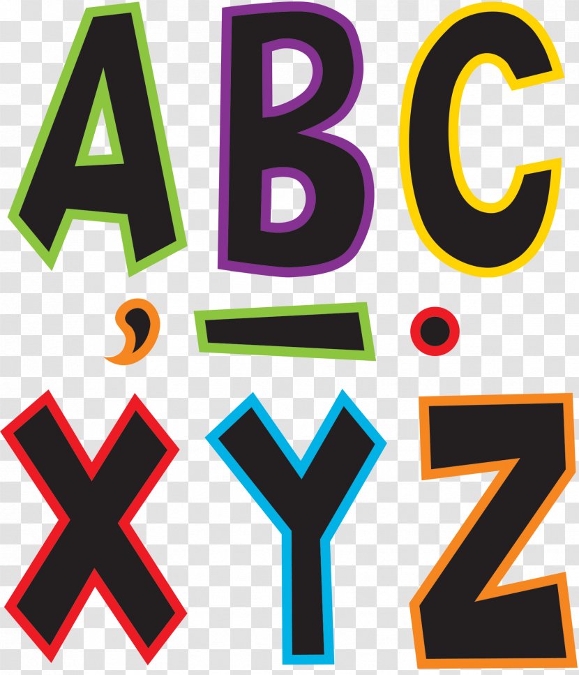 Letter Case Bulletin Boards Alphabet Clip Art - Block Letters - Fun Transparent PNG