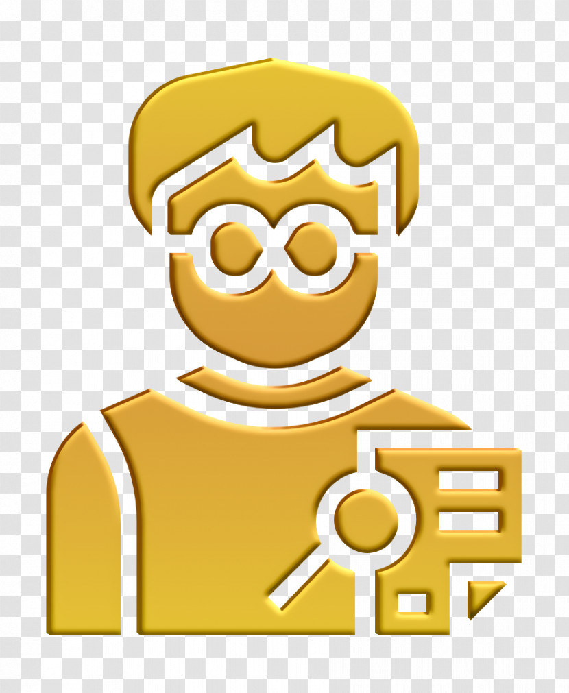Editor Icon Jobs And Occupations Icon Transparent PNG