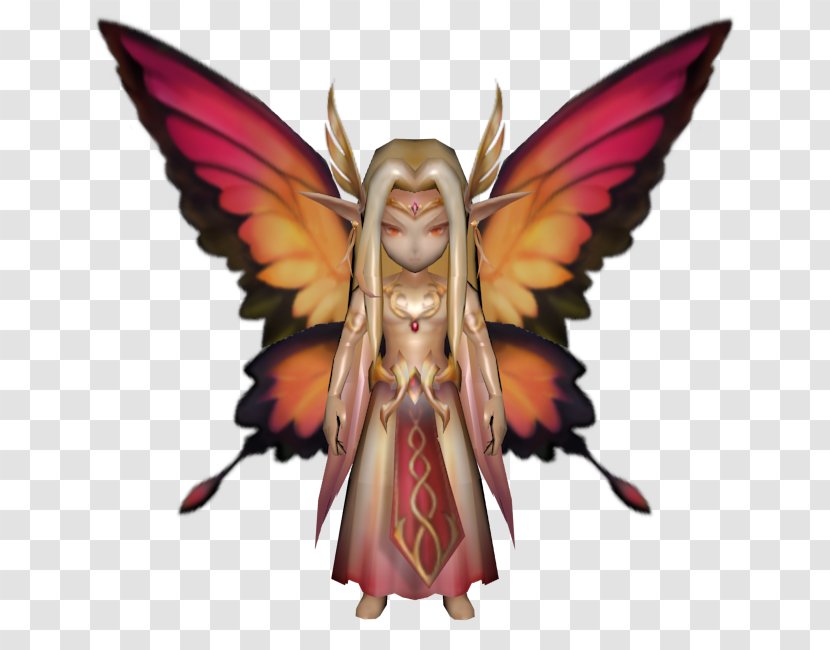 Fairy Moth Figurine Transparent PNG
