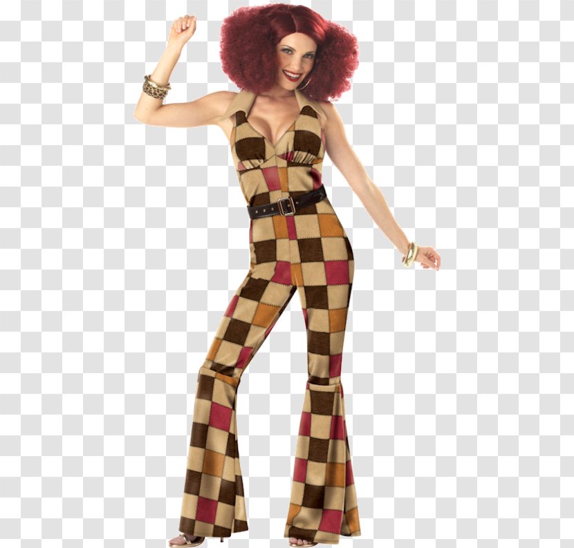 1970s Costume Party 1980s Bell-bottoms - Woman Transparent PNG