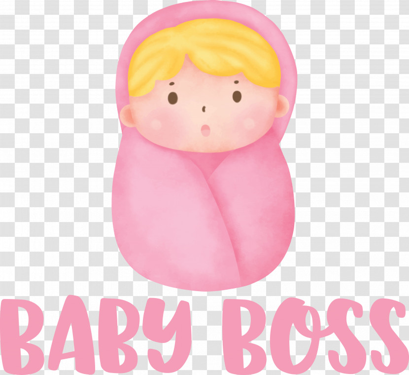 Stuffed Toy Pink M Infant Transparent PNG