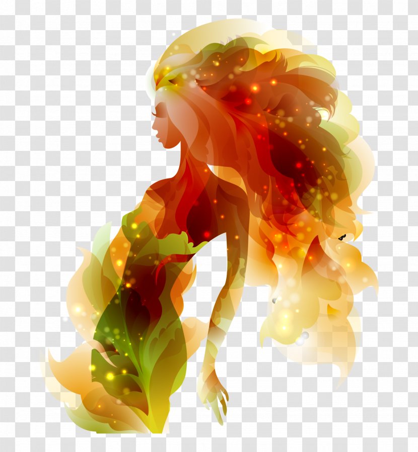 Adobe Illustrator Royalty-free Illustration - Stock Photography - Gorgeous Abstract Woman Vector Transparent PNG