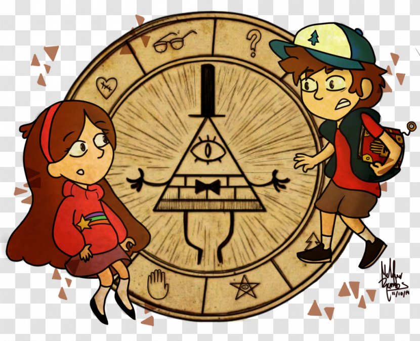 Bill Cipher Grunkle Stan Dipper Pines Gravity Falls Mystery - Recreation - Mistery Transparent PNG