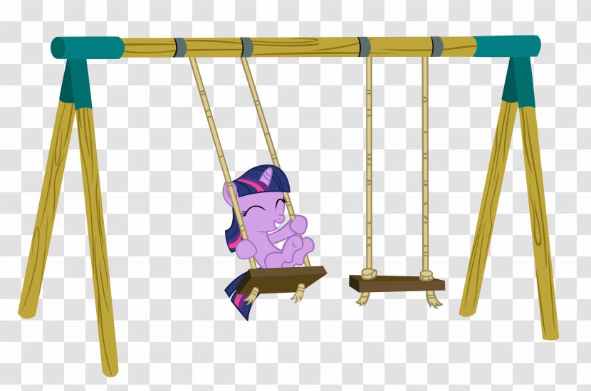 Swing Princess Cadance Twilight Sparkle Yellow Playground - Play - Tag Transparent PNG