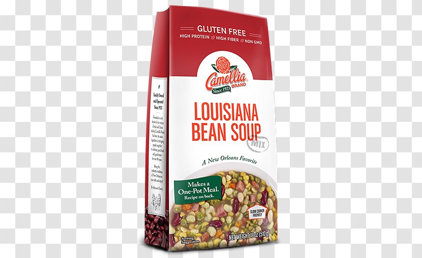 Muesli Louisiana Creole Cuisine Red Beans And Rice Dirty Cajun - Recipe - Bean Soup Transparent PNG