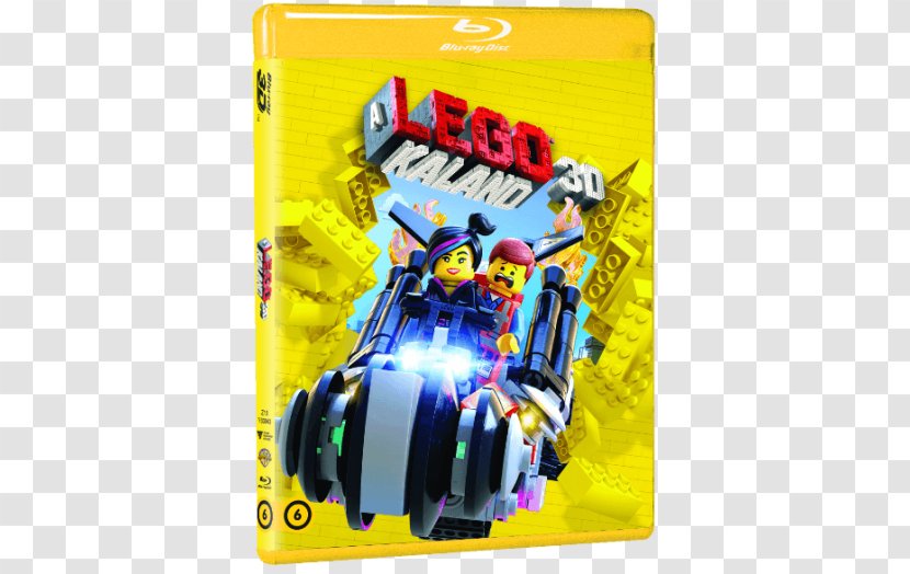 Blu-ray Disc The Lego Movie 3D Film - Emmet Transparent PNG