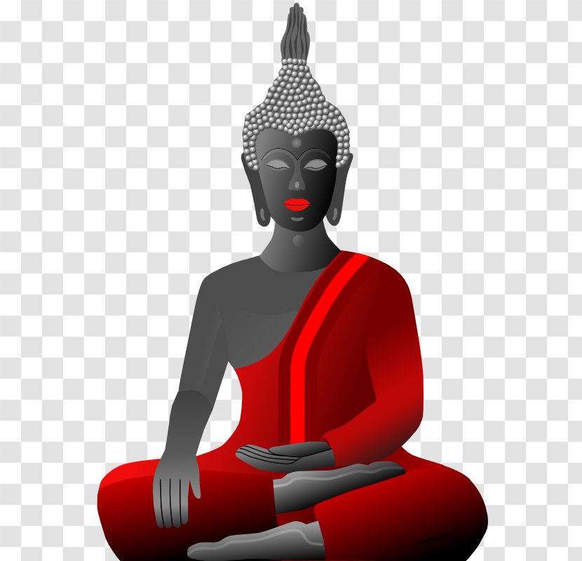 Buddhist Meditation Buddhism Clip Art - Car Seat Cover - Cartoon Buddha Transparent PNG