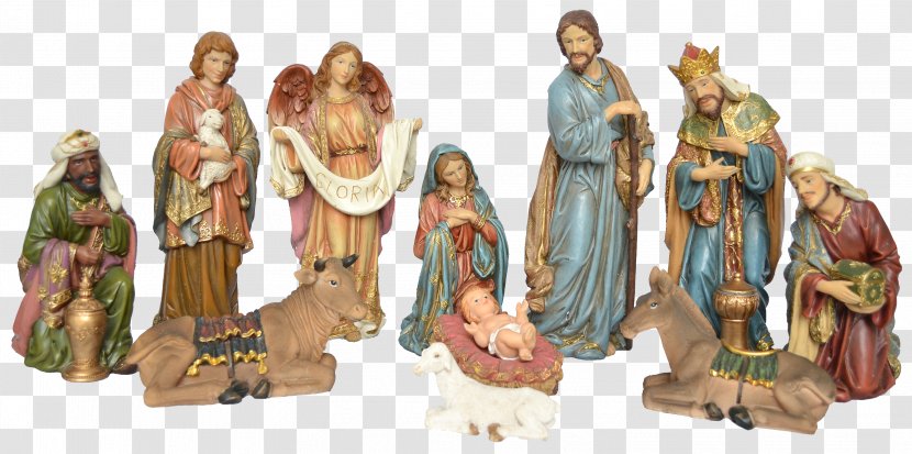 Nativity Scene Christmas Decoration Tree Figurine Transparent PNG