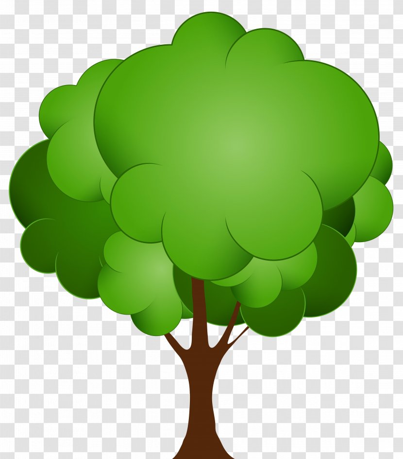 Tree Clip Art - Green Transparent PNG