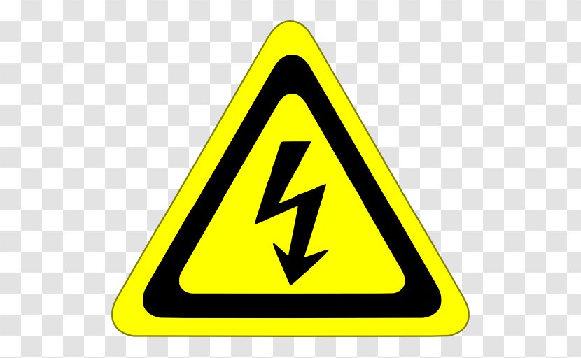 Electricity Android High Voltage Label - Triangle Transparent PNG