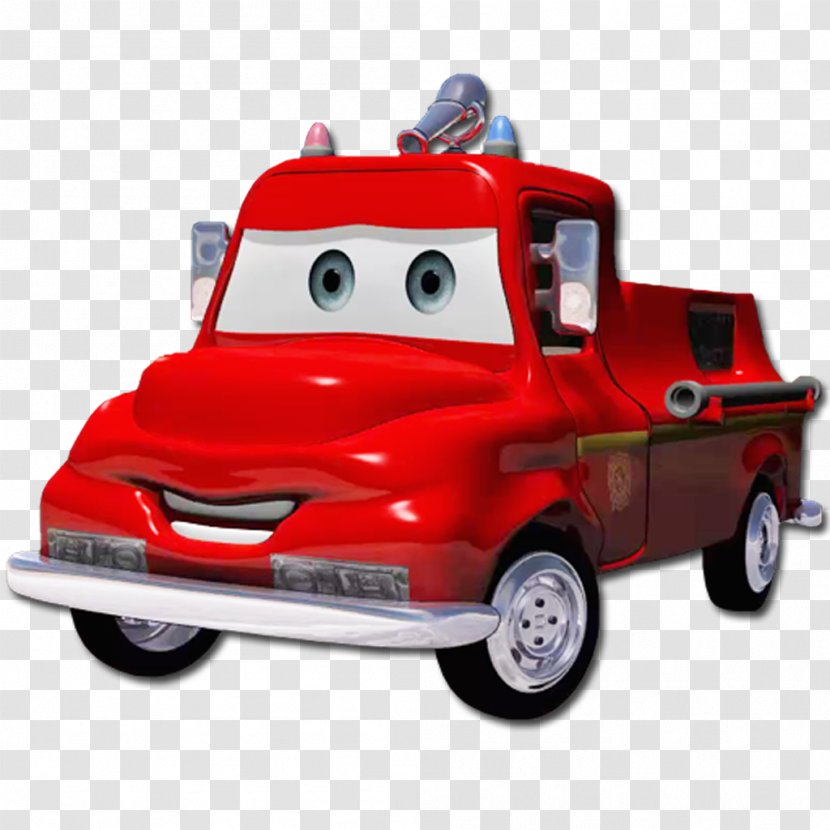 Model Car Fire Engine Trucks Firefighter - Red - Truck Transparent PNG