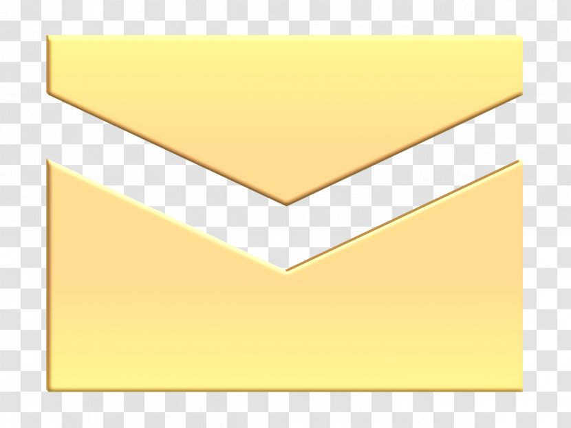 Mail Icon - Triangle - Logo Symmetry Transparent PNG