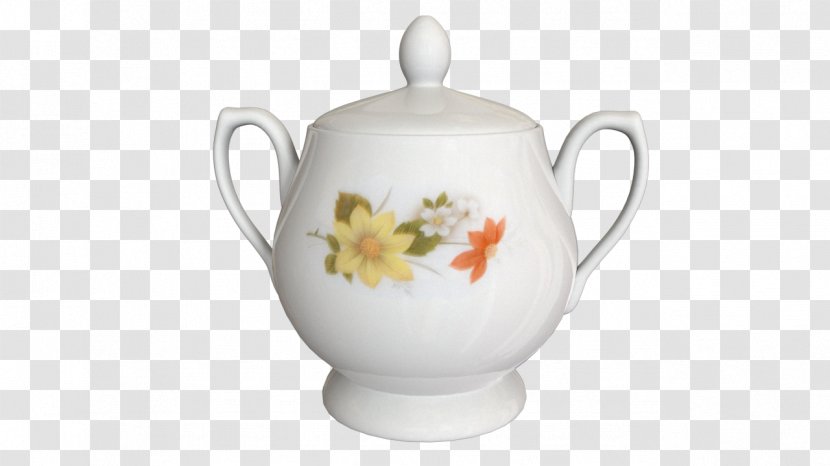 Jug Porcelain Mug Teapot Kettle - Serveware - Sugar Basin Transparent PNG