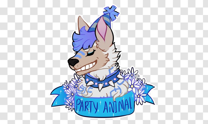 Canidae Dog Cartoon Clip Art - Party Animals Transparent PNG
