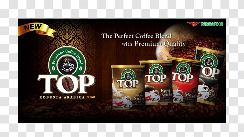 White Coffee Kopi Luwak Milk Advertising - Slogan Transparent PNG