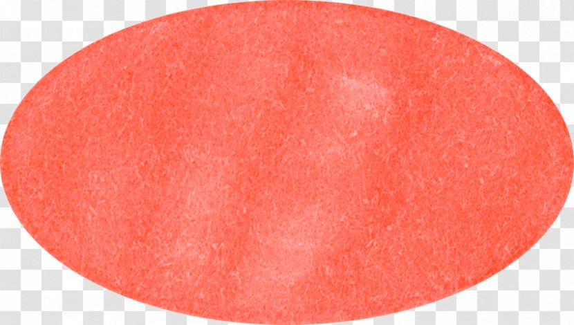 Circle Oval Pink M Peach - Orange Transparent PNG