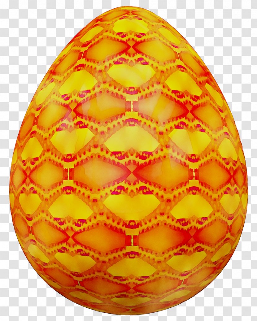 Transparency Easter Bunny Egg - Orange Transparent PNG