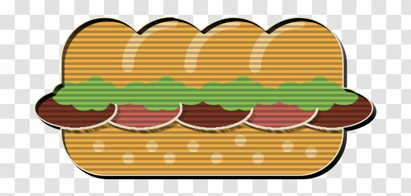 Sandwich Icon Gastronomy Set Icon Transparent PNG
