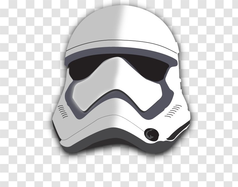 Stormtrooper Anakin Skywalker Motorcycle Helmets First Order - Brand Transparent PNG