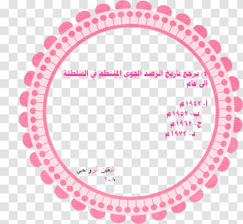 Polka Dot Circle Picture Frames Clip Art - Smile Transparent PNG