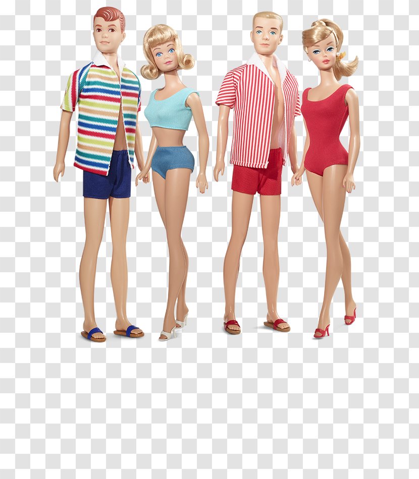 50th Anniversary Barbie Ken Midge Doll - Tree Transparent PNG