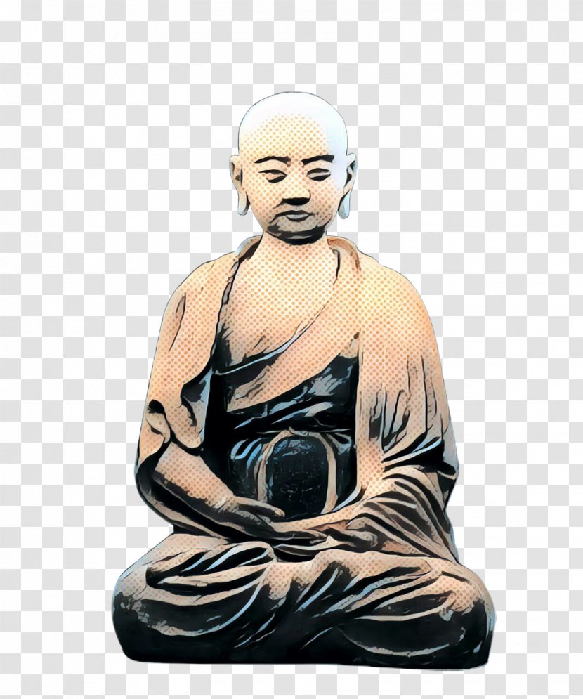 Gautama Buddha Classical Sculpture Figurine - Tattoo Transparent PNG