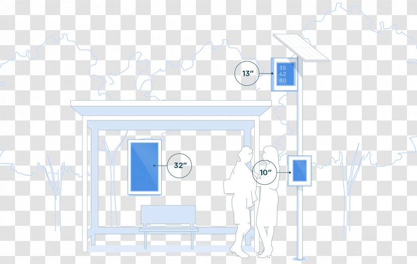 Brand House Property Line - Rectangle - Bus Shelter Transparent PNG