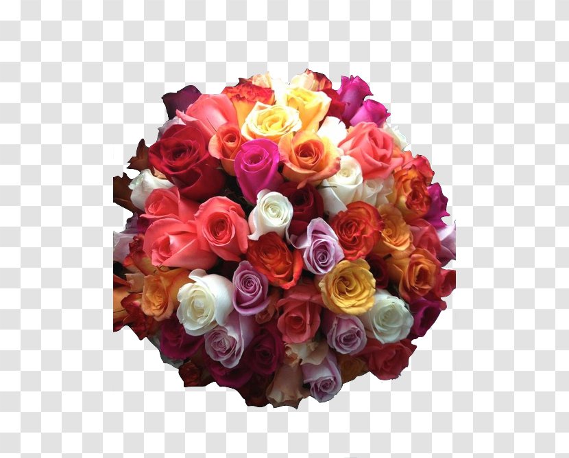 Flower Bouquet Rose Floristry Bride - Propose Day Transparent PNG