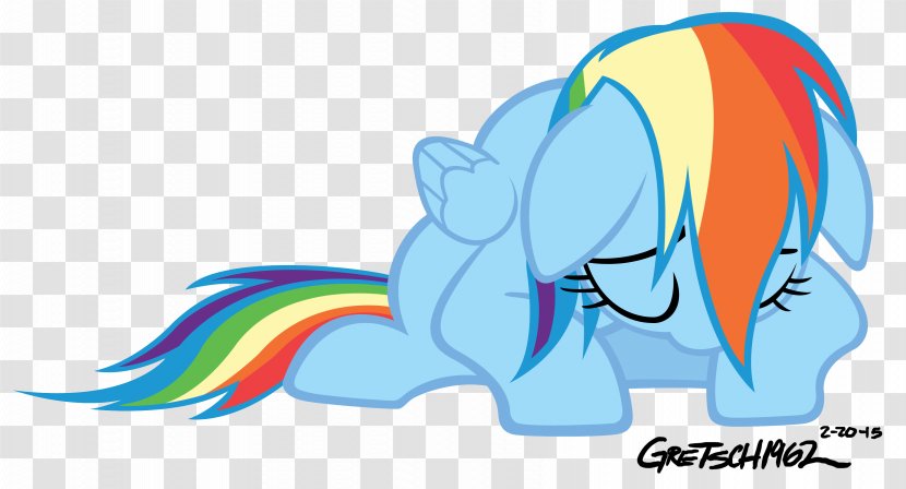 Rainbow Dash Art Pony Graphic Design - Tree Transparent PNG