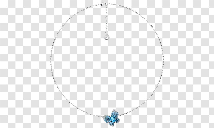 Circle Angle Pattern - Triangle - Swarovski Jewelry Blue Necklace Transparent PNG