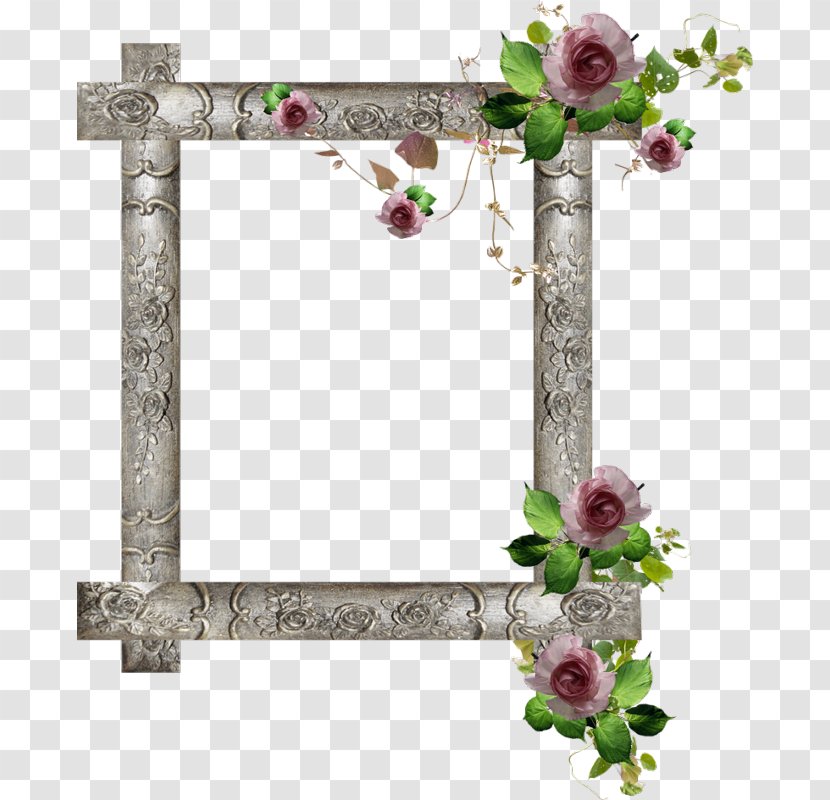 Picture Frames Photography Mirror - Cut Flowers - Rame Transparent PNG