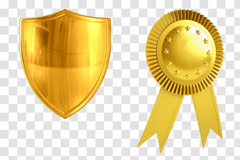 Gold Medal Bronze - Award - Shield Transparent PNG