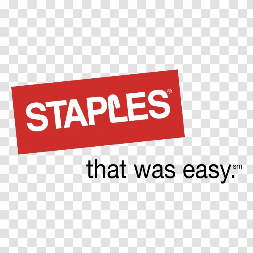 Staples Logo Kassenrolle Brand Product - Text Messaging - Stapler Transparent PNG