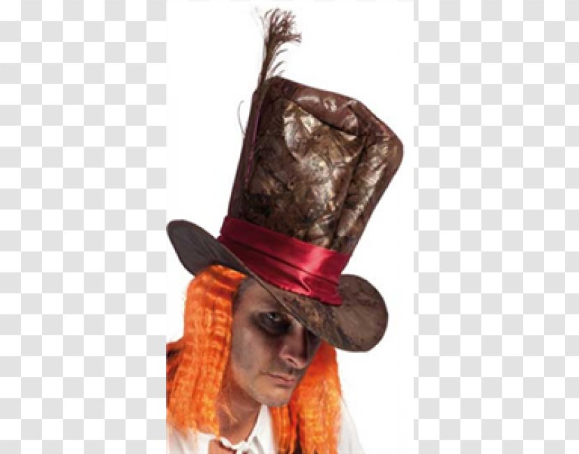 The Mad Hatter Disguise Top Hat - Halloween Transparent PNG