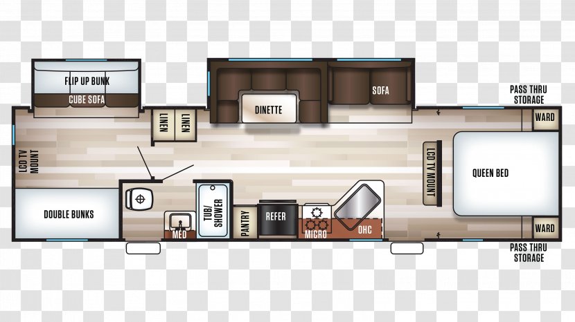 2018 Jeep Cherokee Campervans Caravan Trailer Bunk Bed Transparent PNG