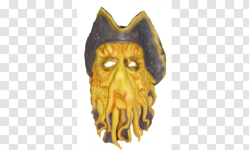 Davy Jones' Locker Jack Sparrow Mask Pirates Of The Caribbean - Theatre Transparent PNG