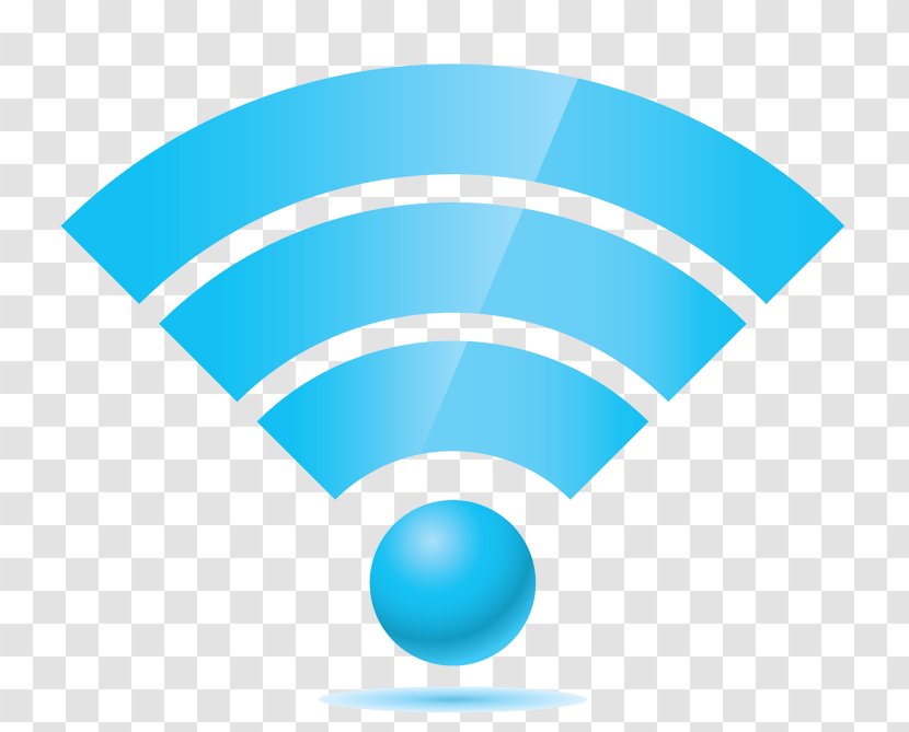 Wi-Fi Android Wireless - Azure Transparent PNG