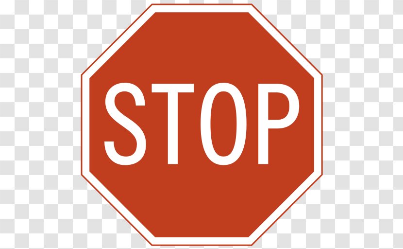 Stop Sign Crossing Guard Traffic Pedestrian Manual On Uniform Control Devices - Road Transparent PNG