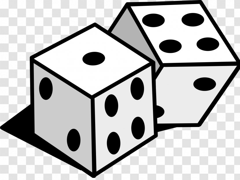 Probability Theory Mathematics And Statistics Independence - Monochrome Photography - Dice Transparent PNG