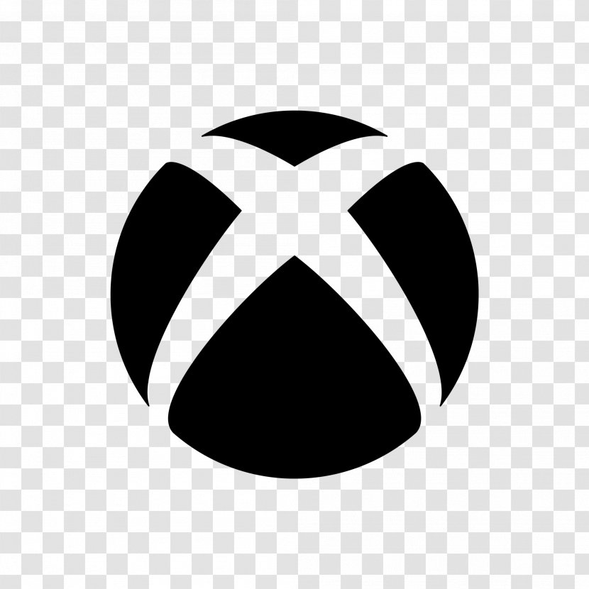 Black Xbox 360 One Logo Transparent PNG