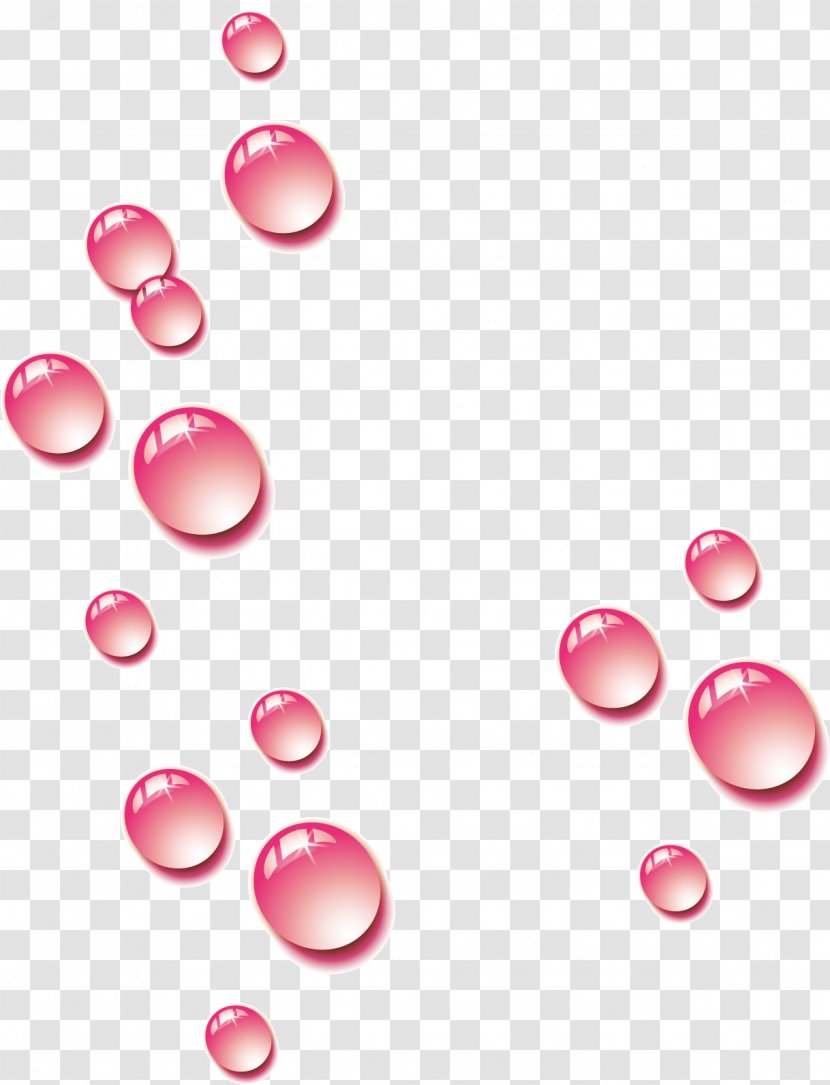 Drop Water - Heart - Droplets Material Picture Transparent PNG
