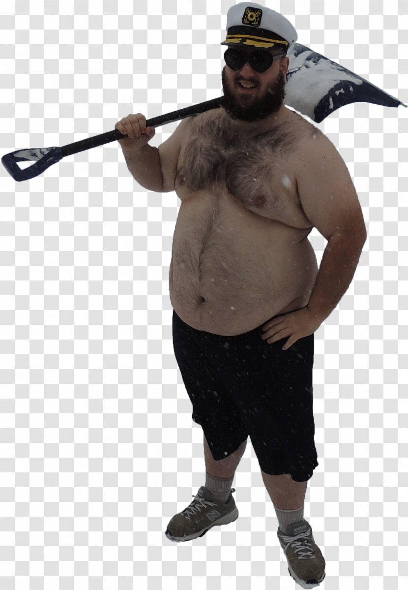 Snow Shovel Removal T-shirt - Blizzard - Fat Man Transparent PNG