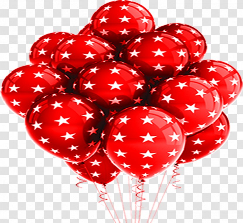 Red Balloons - Heart - Balloon Transparent PNG