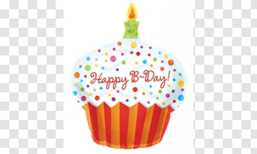 Cupcake Cakes Birthday Cake Balloon - Baking Cup Transparent PNG