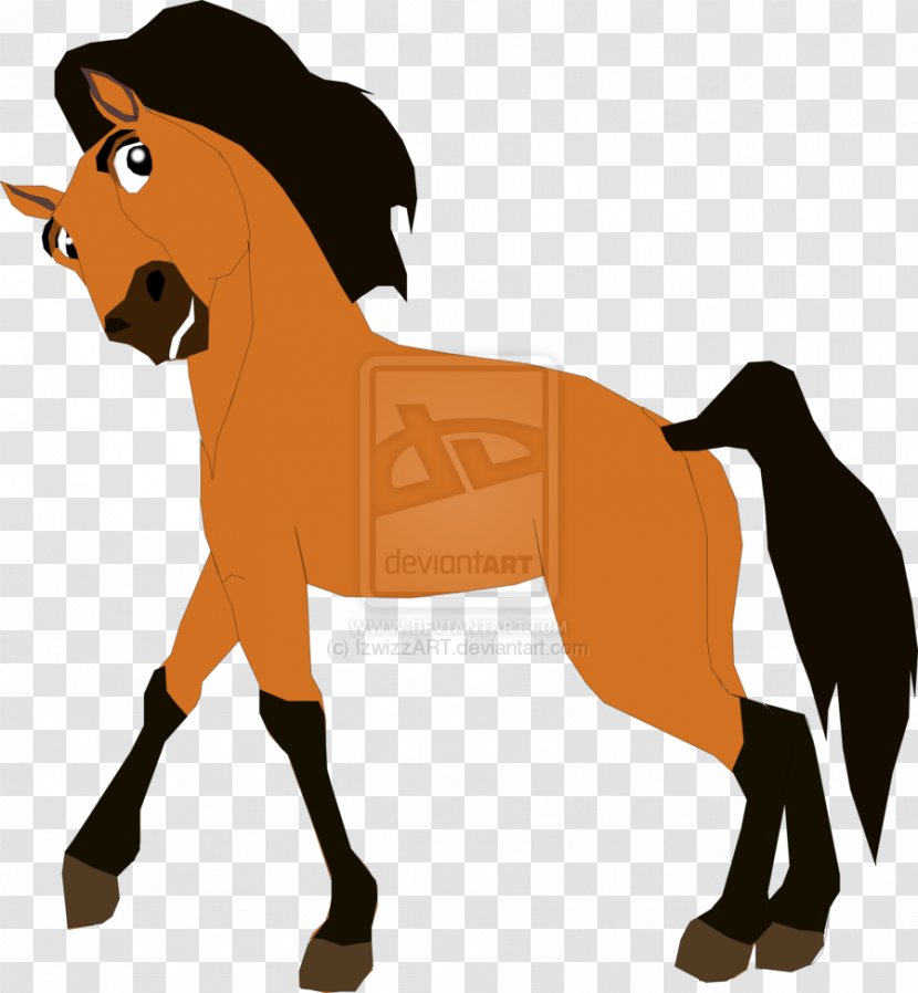 Mustang Mane Pony Fox Canidae - Stallion Transparent PNG