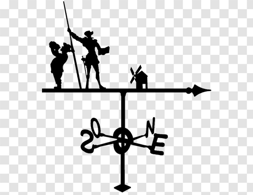 Weather Vane Roof Wind Chicken - Silhouette Transparent PNG