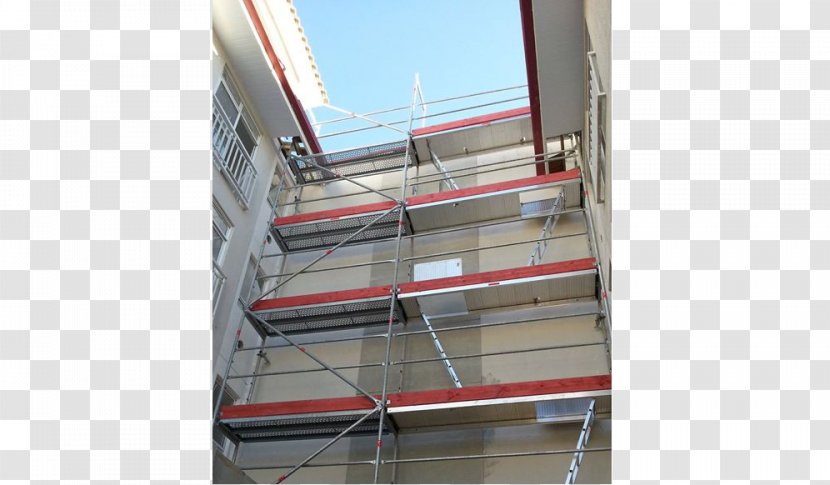 Steel Facade Ladder Angle Shelf - Shelving - Andaime Transparent PNG