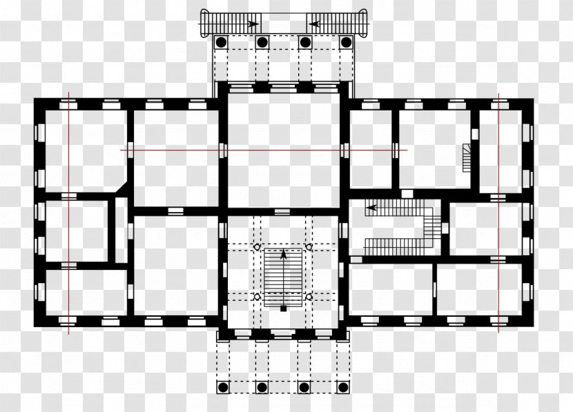 Enfilade Floor Plan Baroque Architecture Room - Wikipedia - Building Transparent PNG