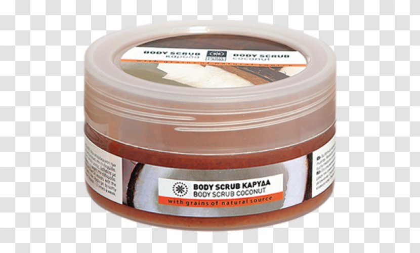 Cream Flavor - Body Scrub Transparent PNG